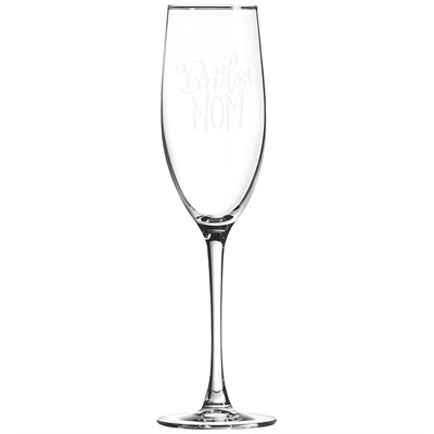 8 oz Champagne Flute with Custom Logo